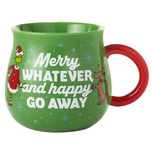 Grinch Christmas Mug 23oz – Dr. Seuss™ Merry Whatever Cup | Funny Holiday Coffee Gift
